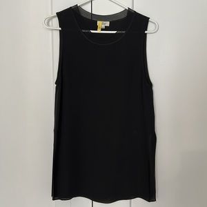 Aritzia Wilfred high neck silk blouse